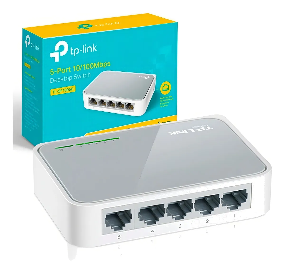 Switch TP Link 5 PUERTOS TL-SF1005D 10/100MB