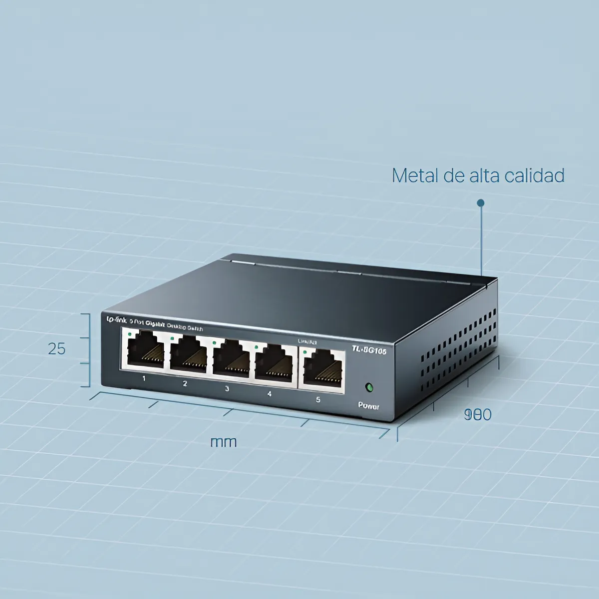 Switch TP Link 5 P DS105G10/100/1000 GIGABIT