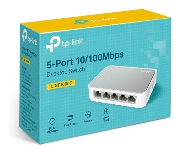 Switch TP Link 5 PUERTOS TL-SF1005D 10/100MB - Image 5