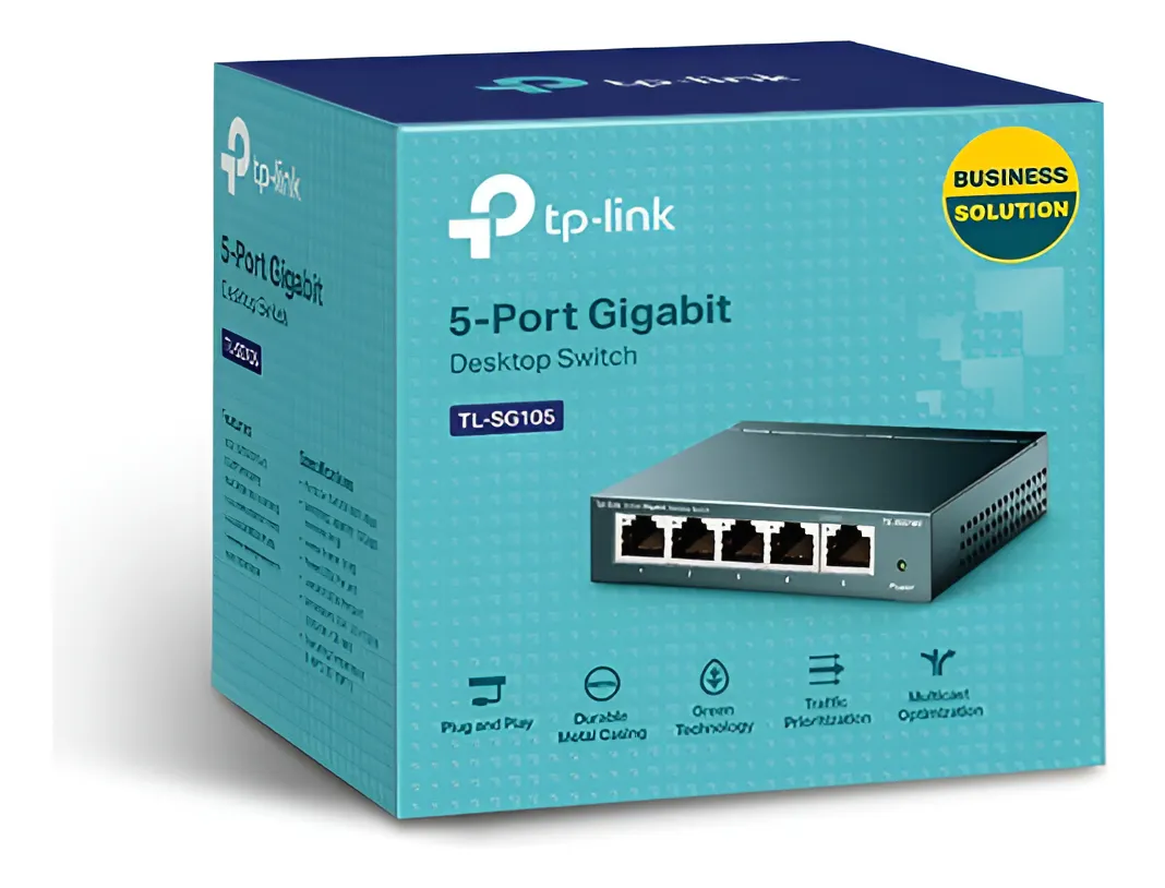Switch TP Link 5 P DS105G10/100/1000 GIGABIT - Image 2