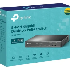 D_NQ_NP_2X_963943-MLA92463798160_092025-F (1) Switch TP Link 8 Puertos TL-SG1008P GIGABIT