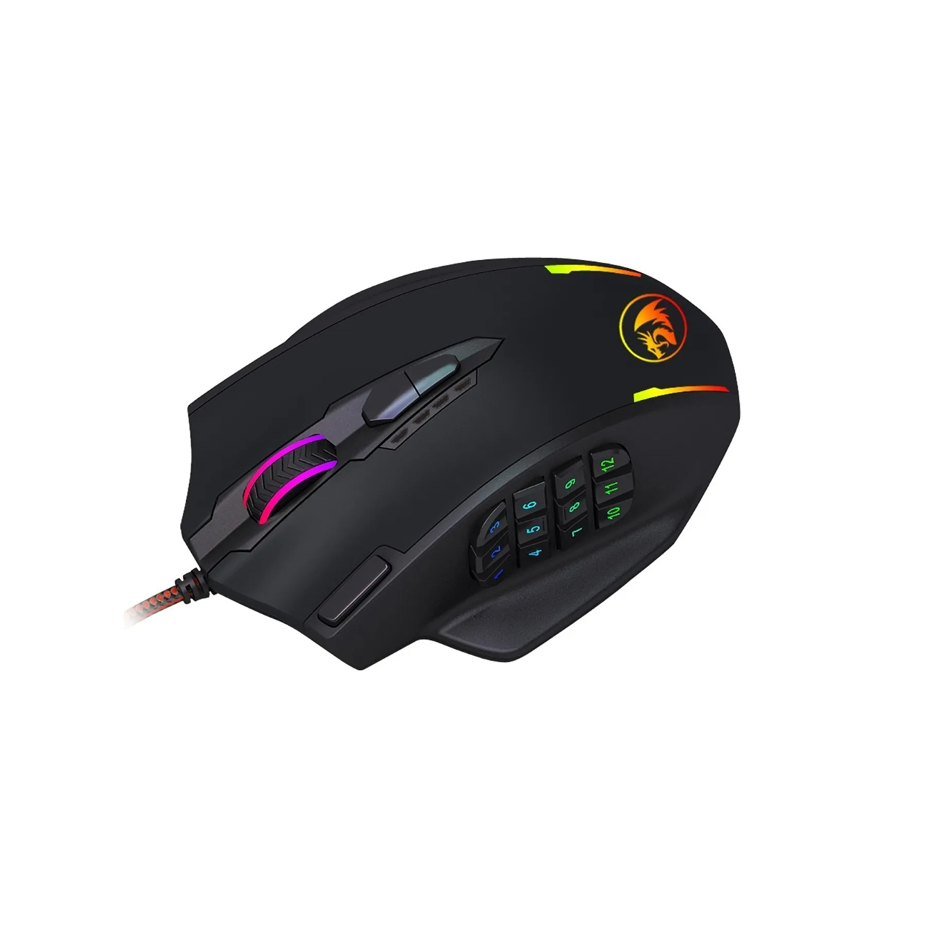 MOUSE GAMER USB REDRAGON IMPACT M908