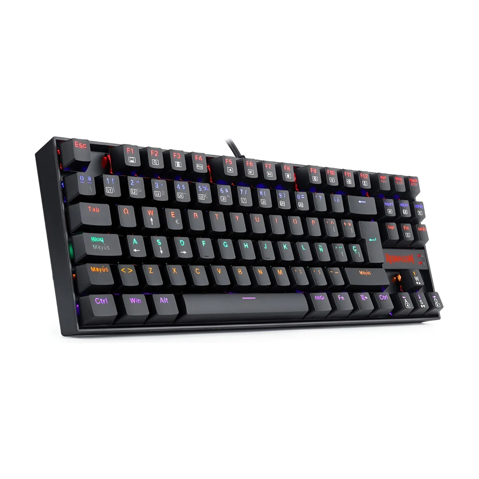 Teclado Gamer Mecánico Redragon Kumara K552W-KR